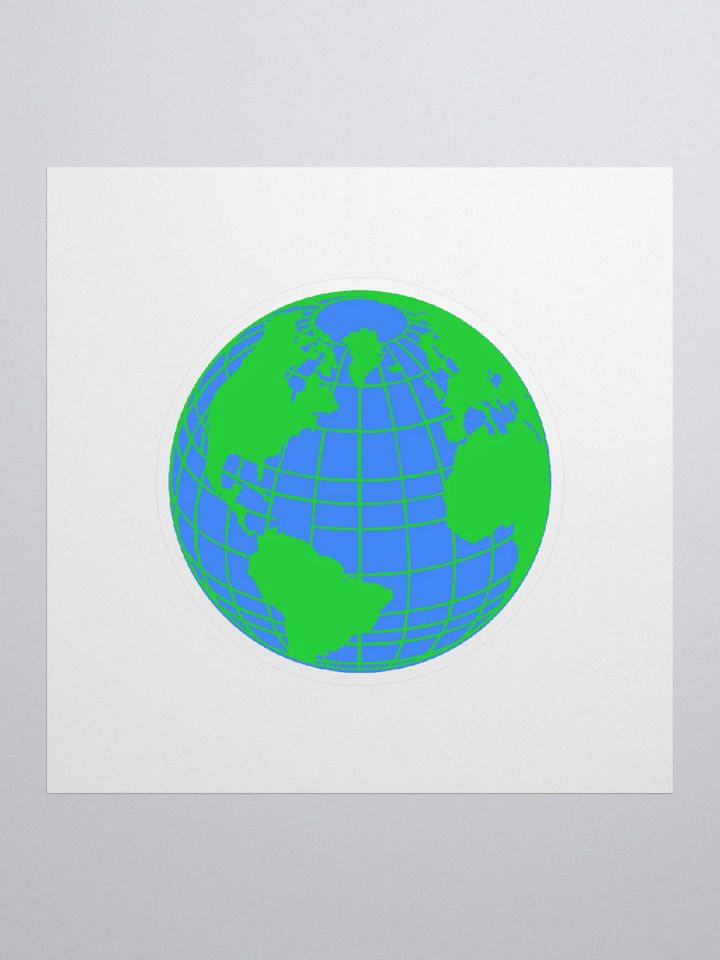Earth Sticker product image (2)
