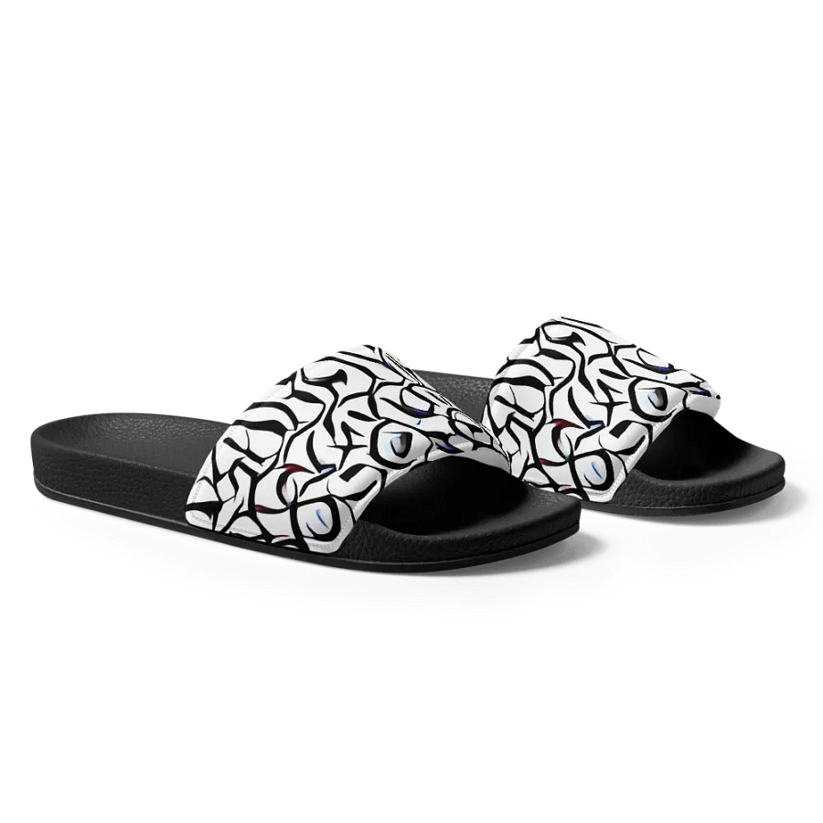 Curly Abstract Pattern - Women's Slides product image (4)