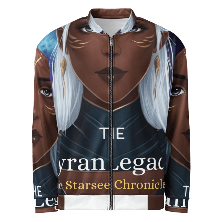 Lyran Legacy Lightweight Bomber Jacket: Embrace Cosmic Power product image (1)