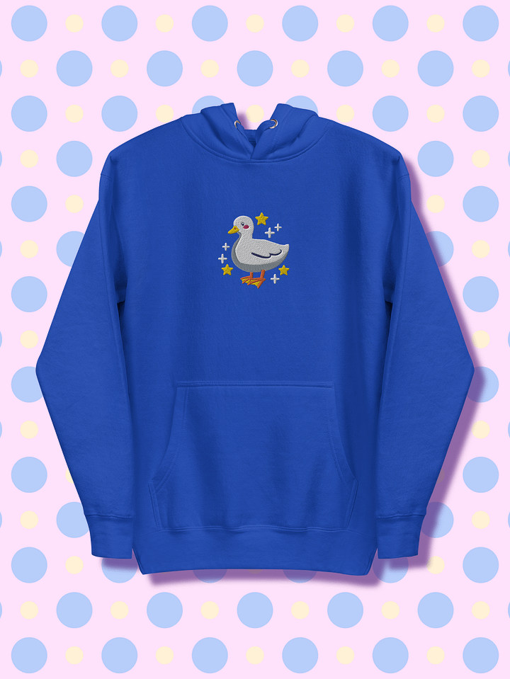Cute Duck Embroidered Unisex Hoodie product image (2)