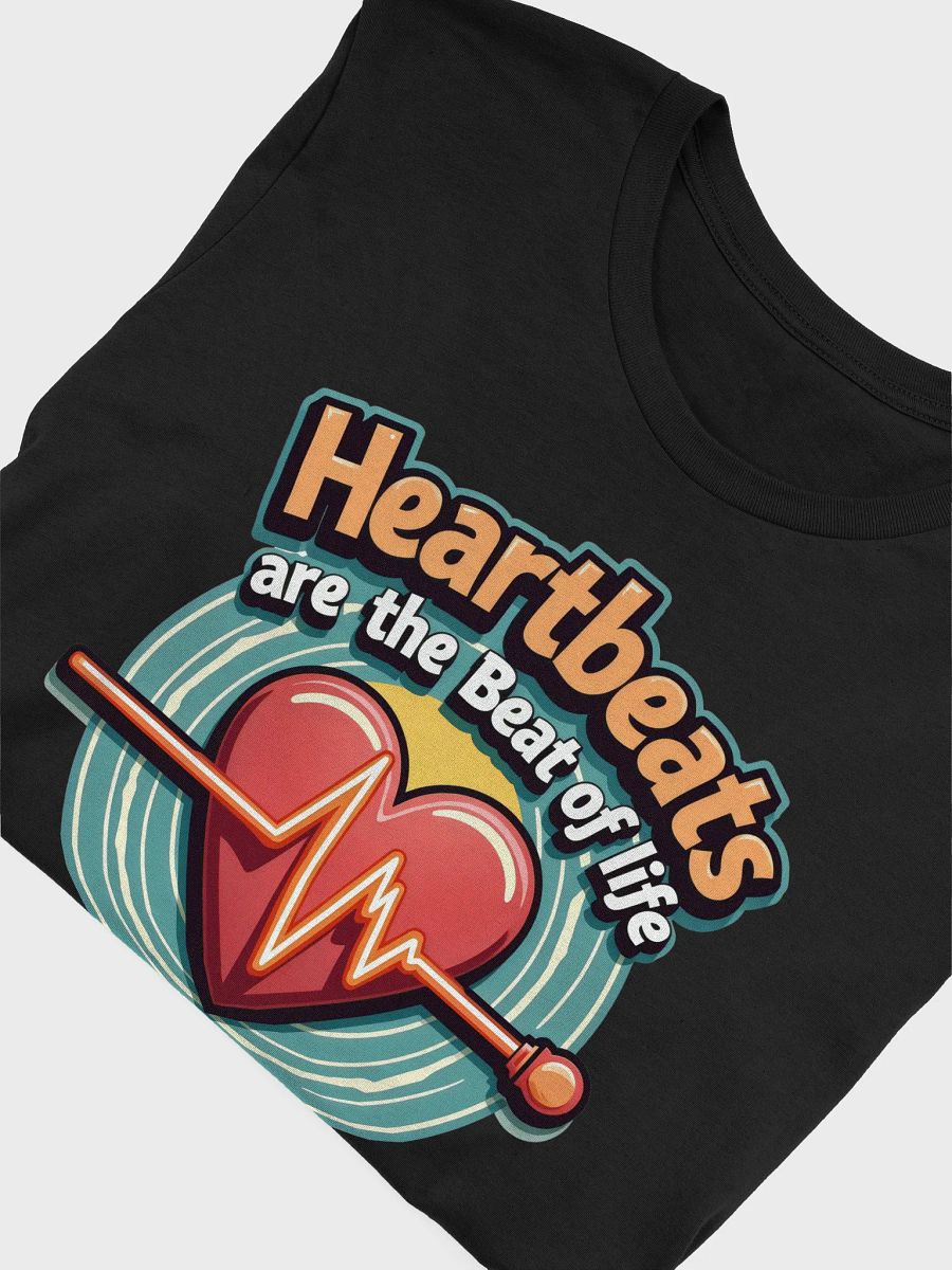 Life's Rhythm Heartbeat T-Shirt product image (50)