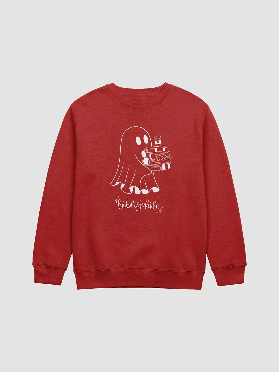 Bibliophile Ghost Crewneck Sweatshirt product image (2)