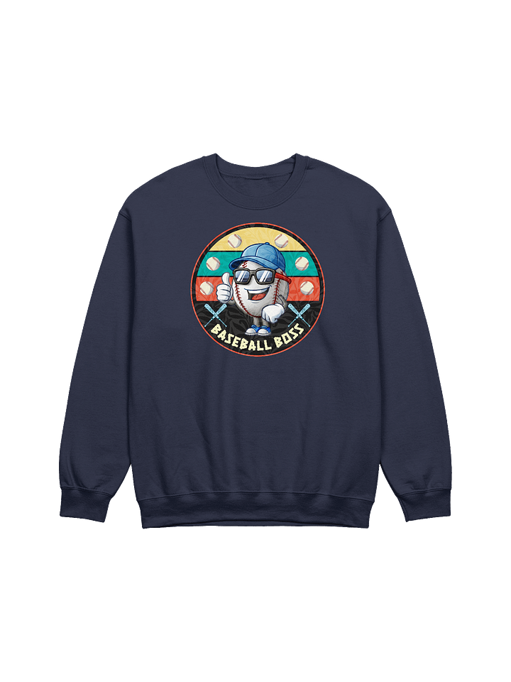 Baseball Boss Thumbs-Up Sweatshirt product image (11)