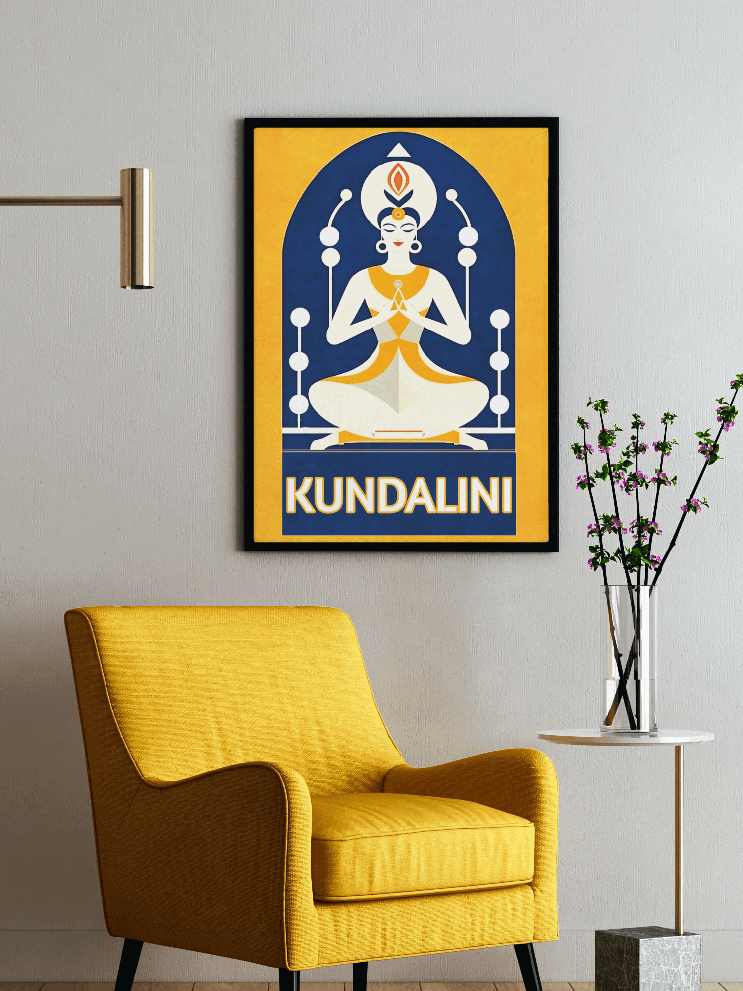 MidMod Kundalini Framed Poster product image (5)