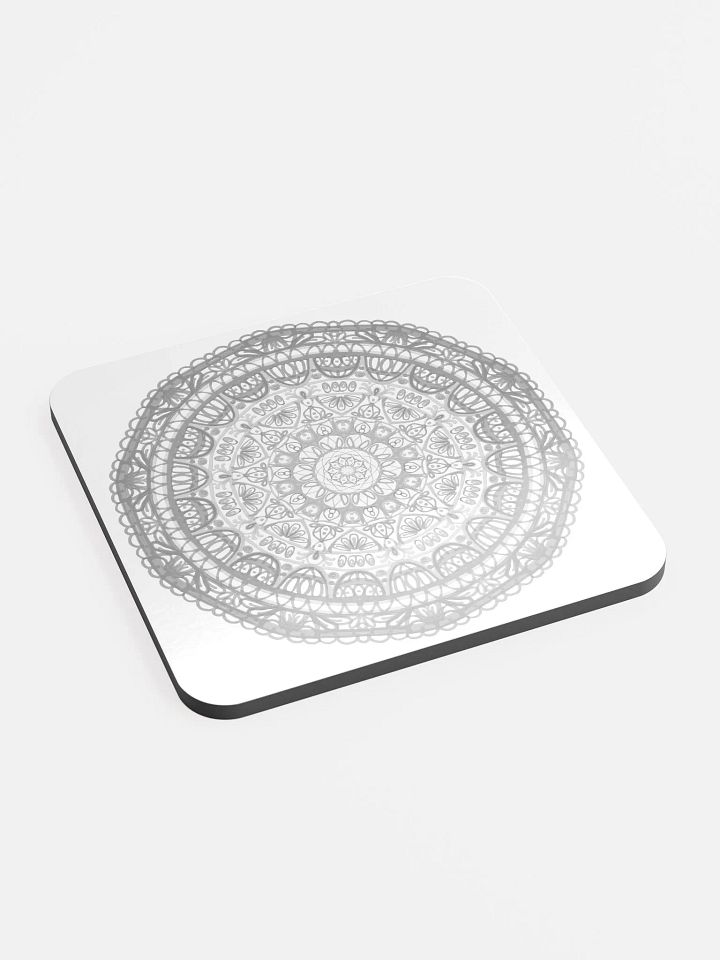 Mandala Dreams Glossed Cork Coaster product image (2)