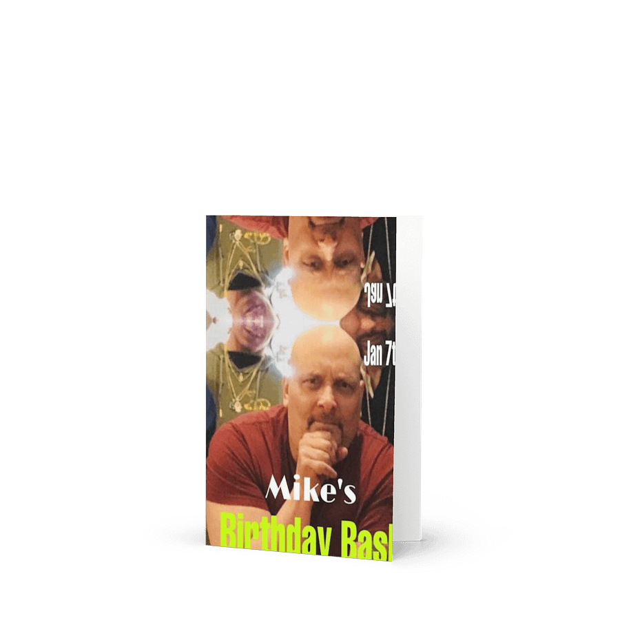 Mike Greeting Card #1 product image (1)