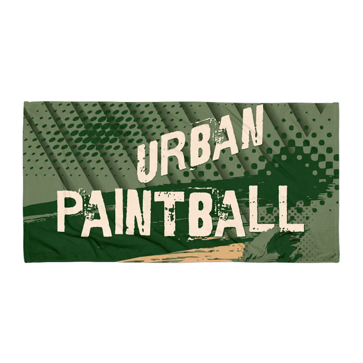 Urban Defiance - Battleground & Beach Towel, green product image (1)