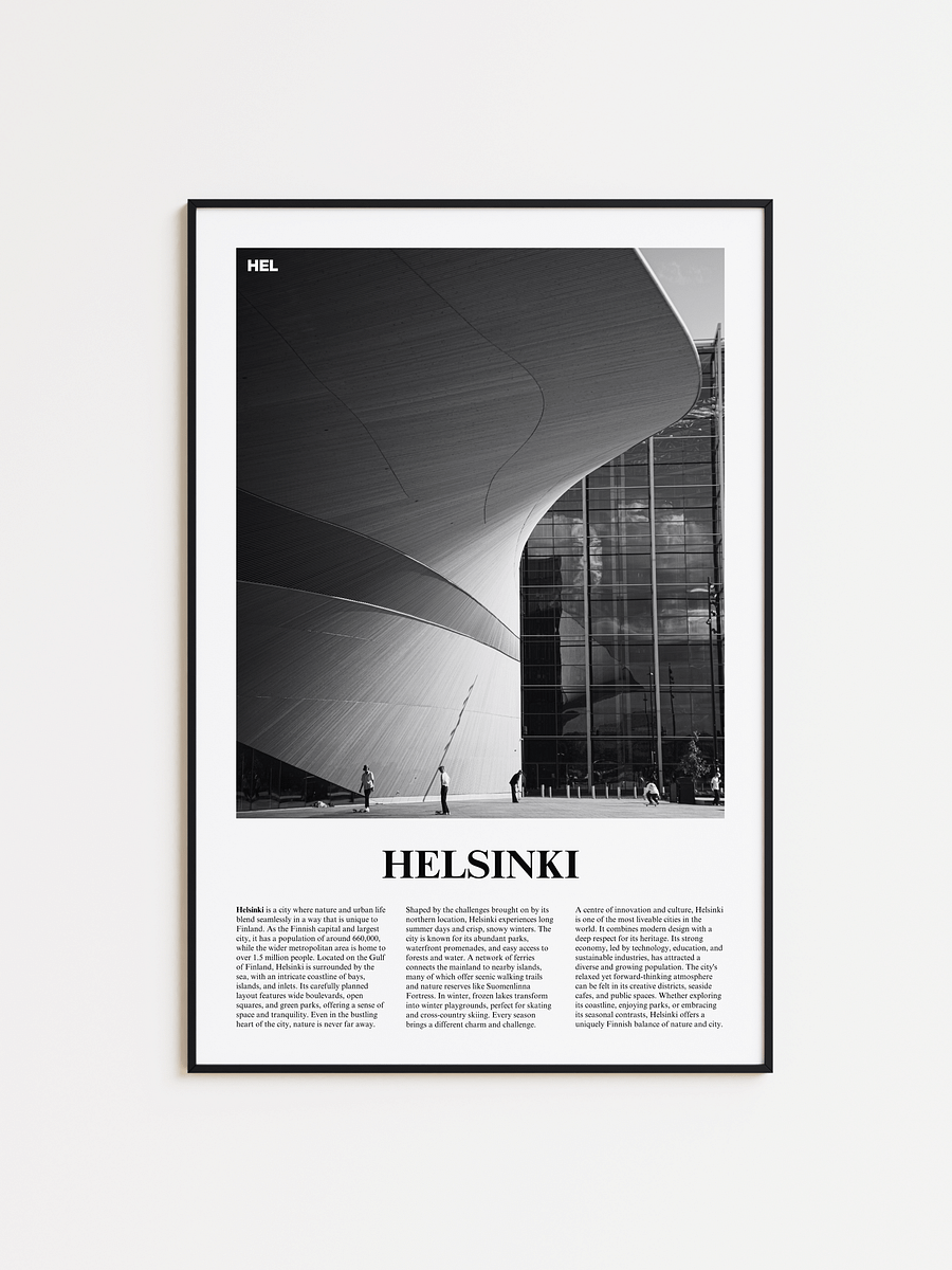 Helsinki 02 Newspaper Poster product image (1)