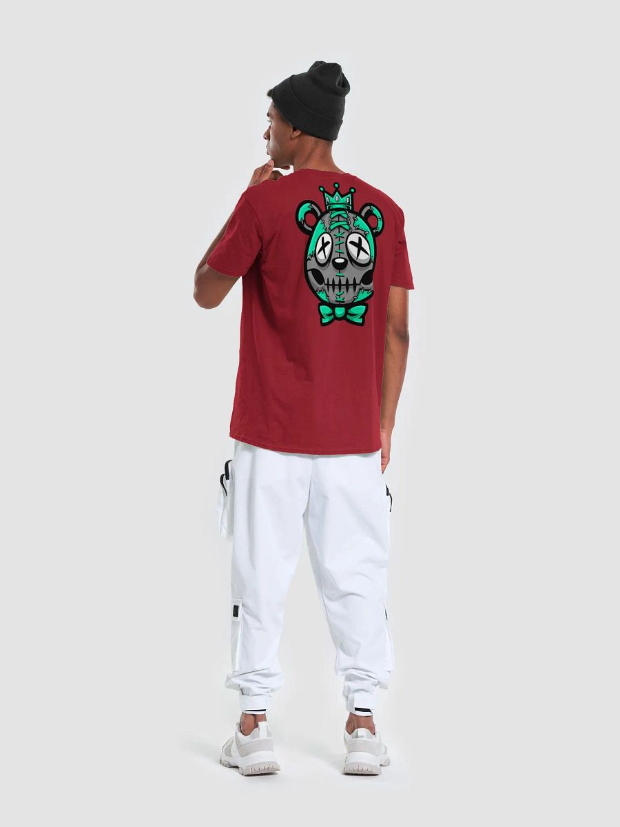 Patchwork Bear Crowned Unisex T-Shirt product image (5)