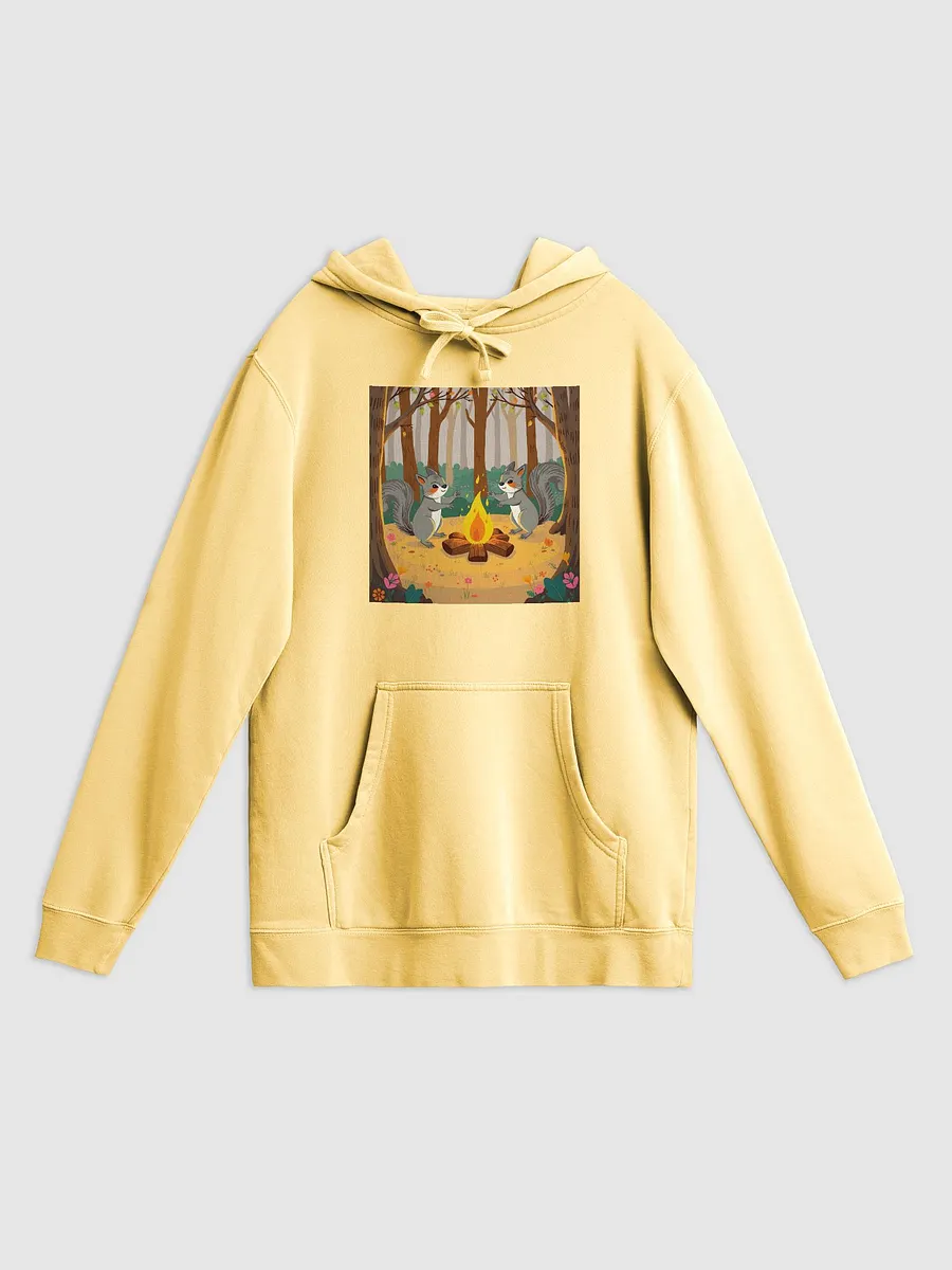 Whimsical Campfire Squirrel Hoodie product image (1)