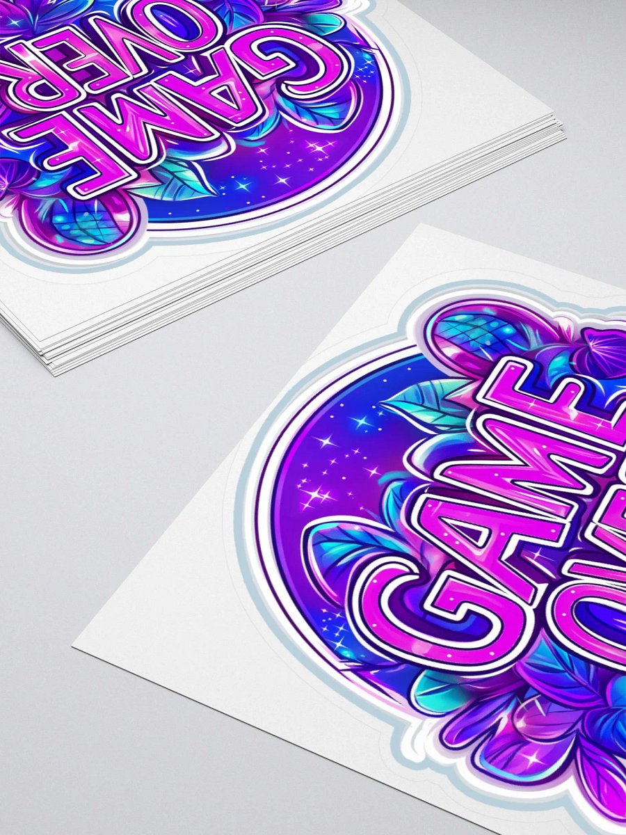Game Over Sticker product image (5)