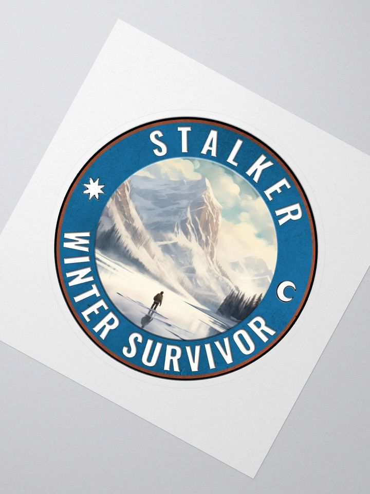 Zaknafein Stalker Winter Survivor Sticker product image (2)