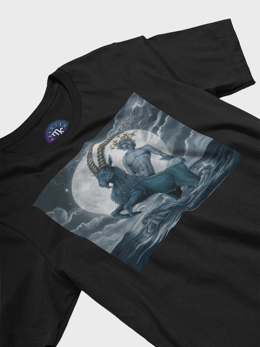 Exclusive Capricorn Zodiac T-Shirt - Unisex Astrology Gift with Majestic Sea-Goat Design product image (6)