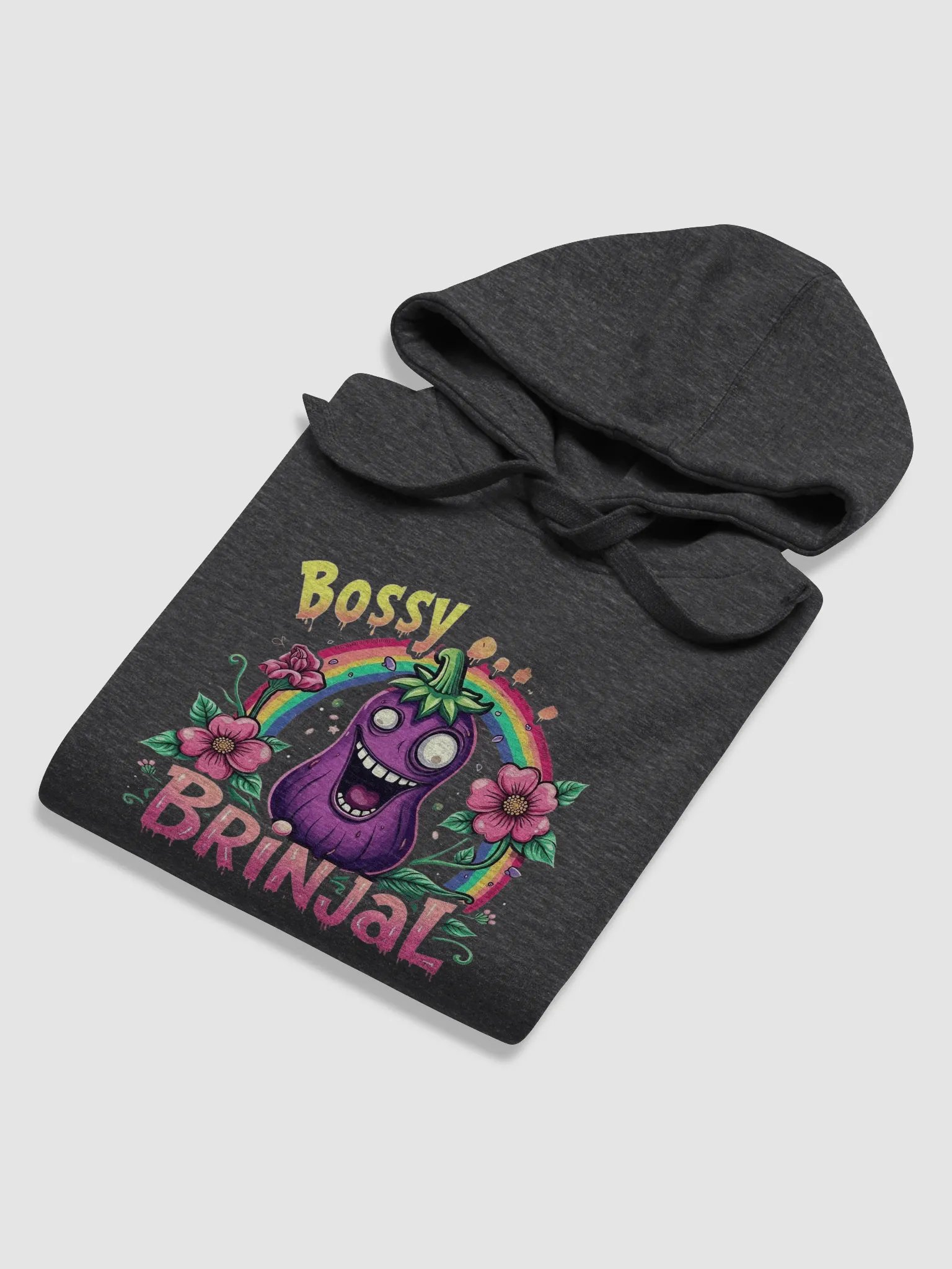 Bossy Brinjal Premium Hoodie product image (18)