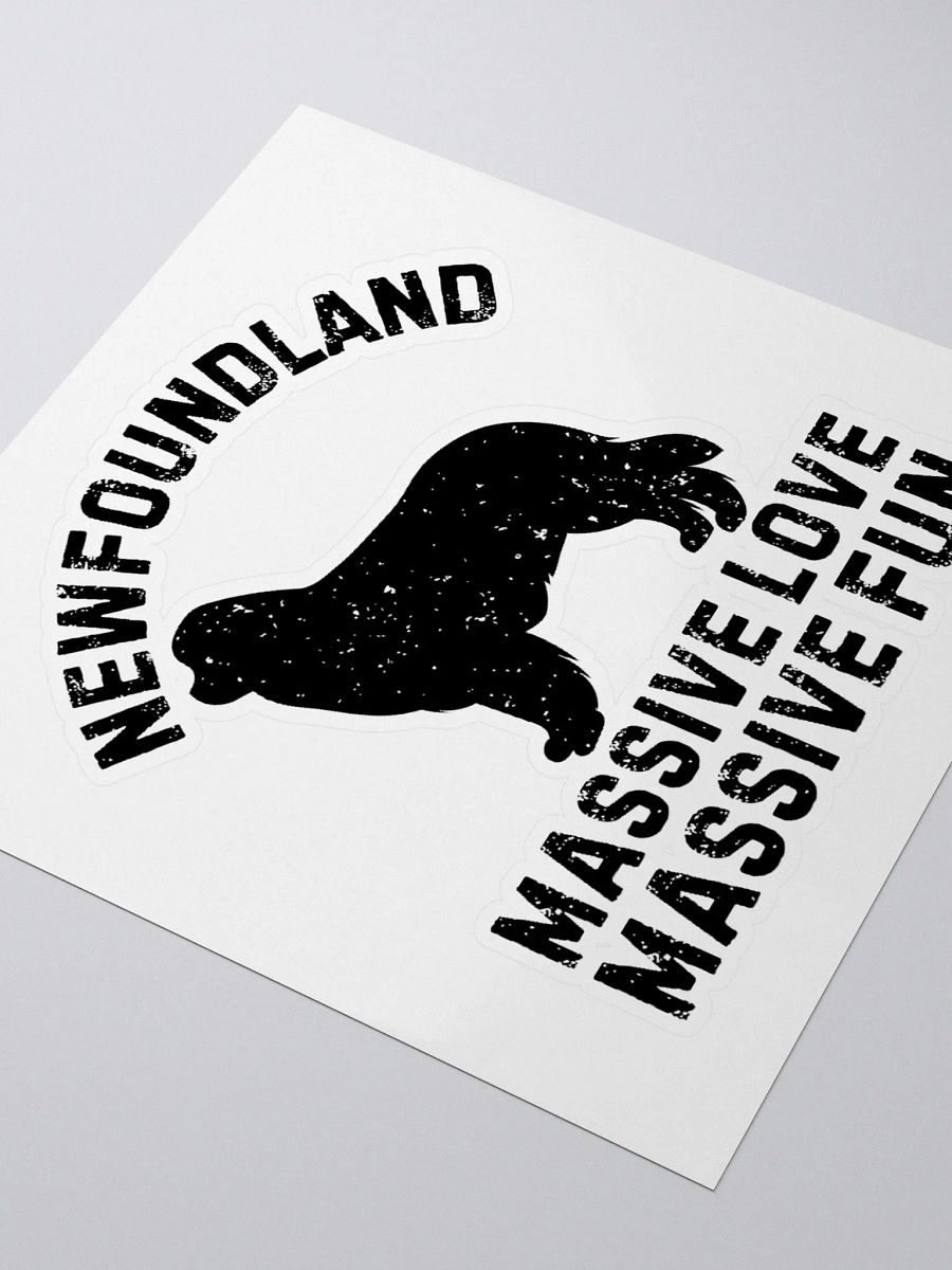 Newfoundland Dog Silhouette Sticker - Perfect for Dog Owners product image (9)