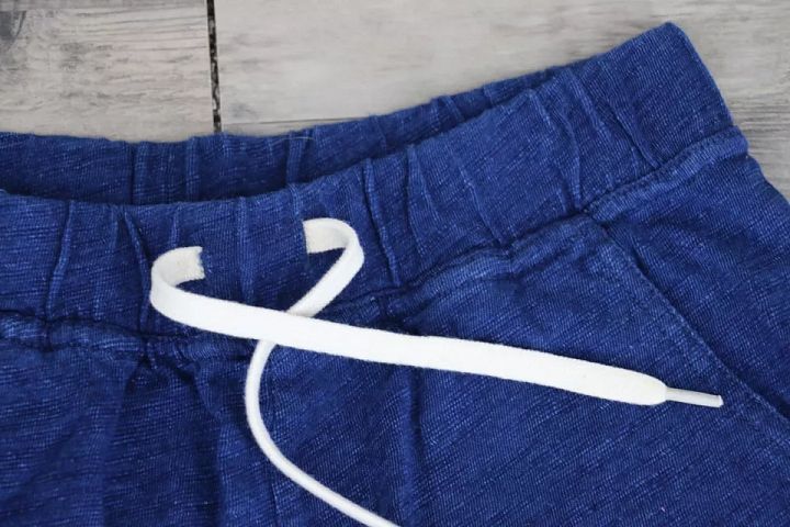 FabKids Boys Youth Size Large 10/12 Pull On Shorts Dark Blue product image (2)
