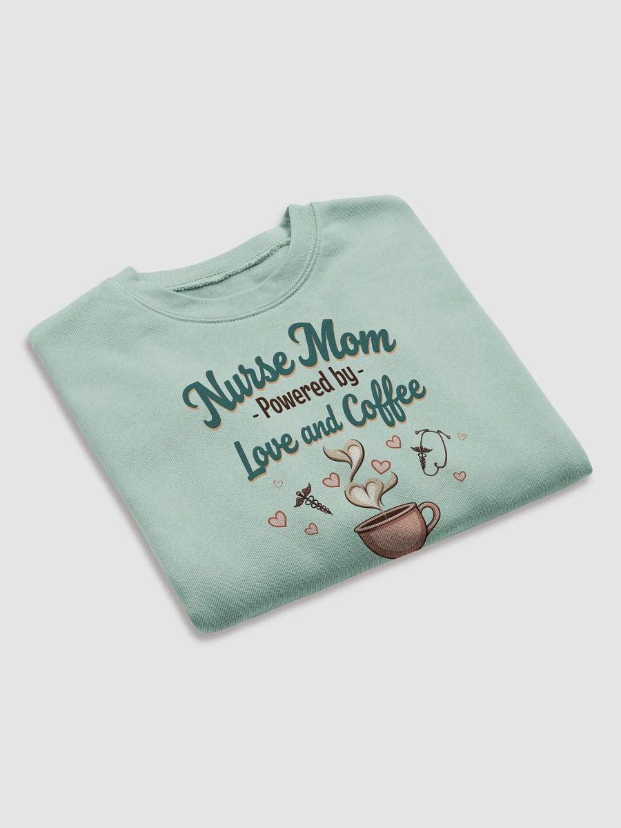 Nurse Mom Love & Coffee Fleece Sweatshirt product image (13)