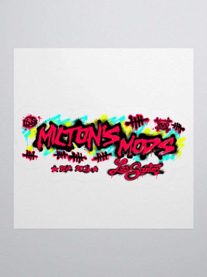 Milton's Mods Spraypaint Sticker product image (2)