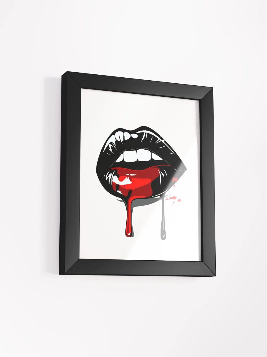Framed Noiry Bloody Bite Poster product image (22)