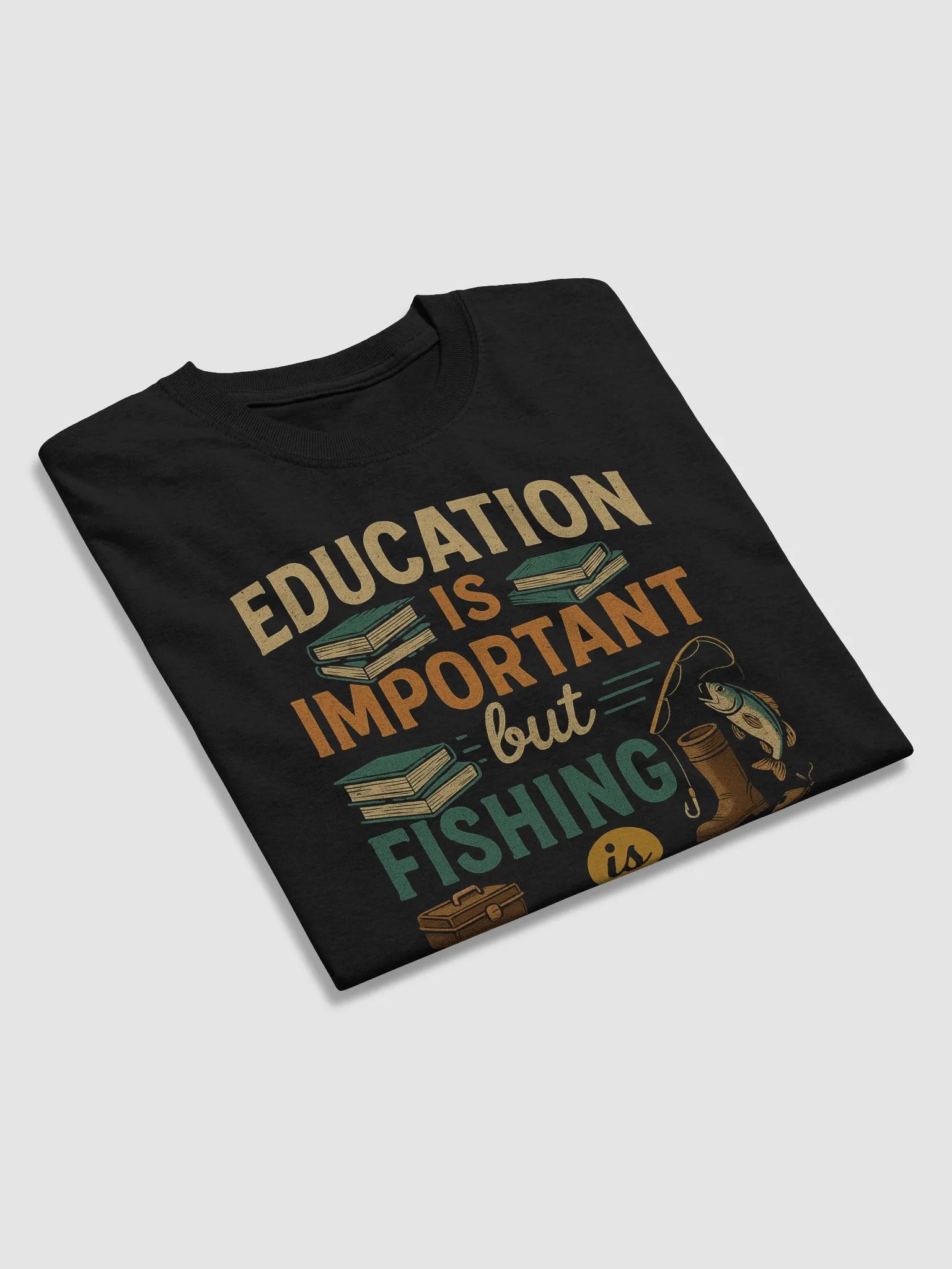 Fishing Over Facts - 'Importanter' Tee for Anglers product image (4)