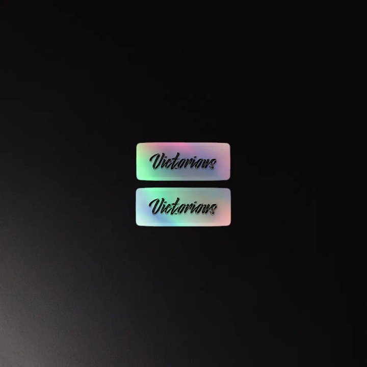 Victorious - Kiss-Cut Holographic Sticker Sheet product image (2)
