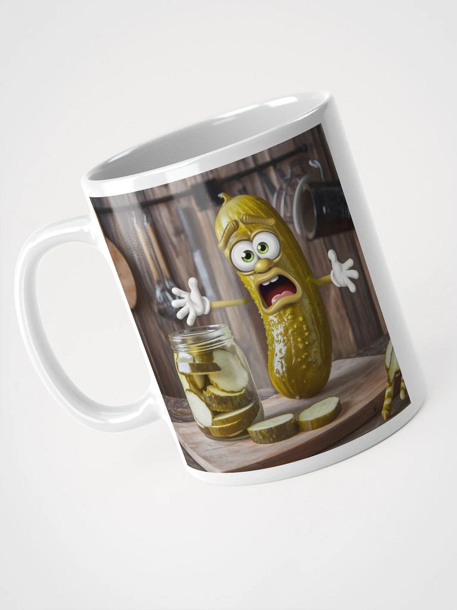 Shocked Pickle Glossy White Mug product image (3)