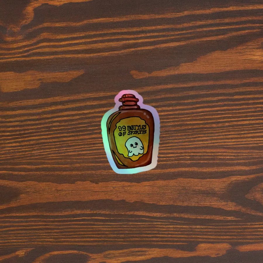 99 Bottles of Spirits Sticker product image (5)