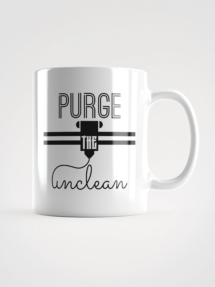 Purge the Unclean - White Ceramic Mug product image (1)