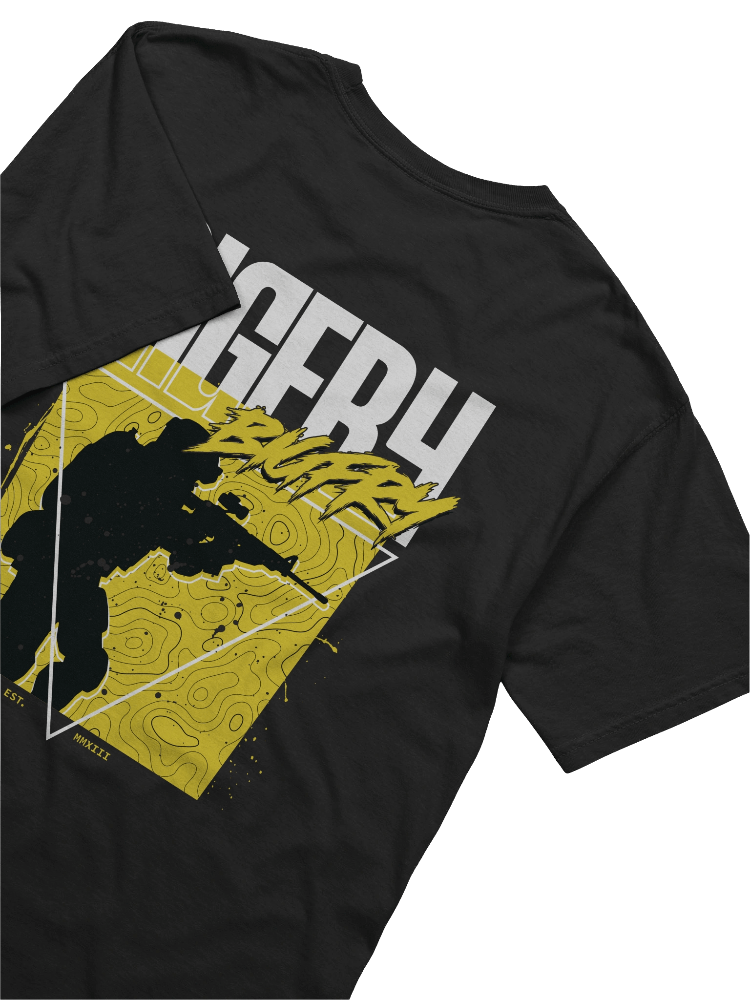 BIGFRY™ | TOPOGRAPHY TEE (BLACK) product image (4)