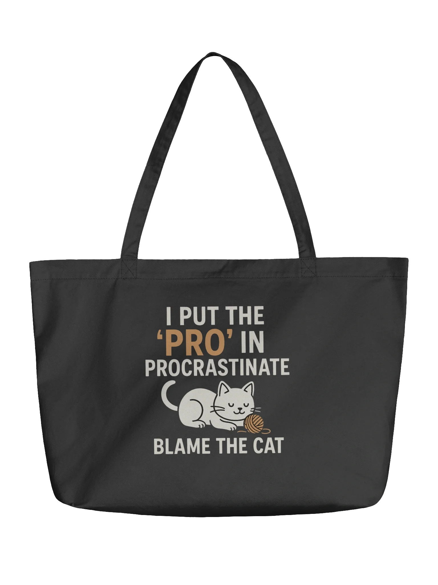Procrastination not Pro Tote product image (1)