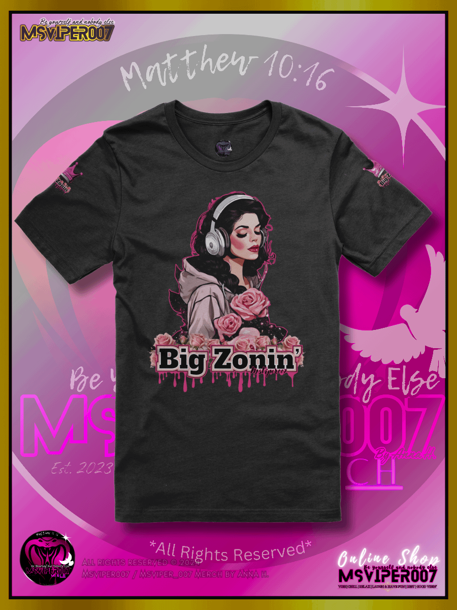 T-Shirt [BZ] - MsViper007's "Big Zonin' By Anna H. (A2)" Cozy Womens T-Shirt product image (1)
