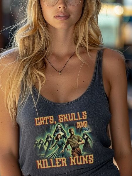 Dramione Fanfiction Vintage Pulp Horror Tank Top product image (36)