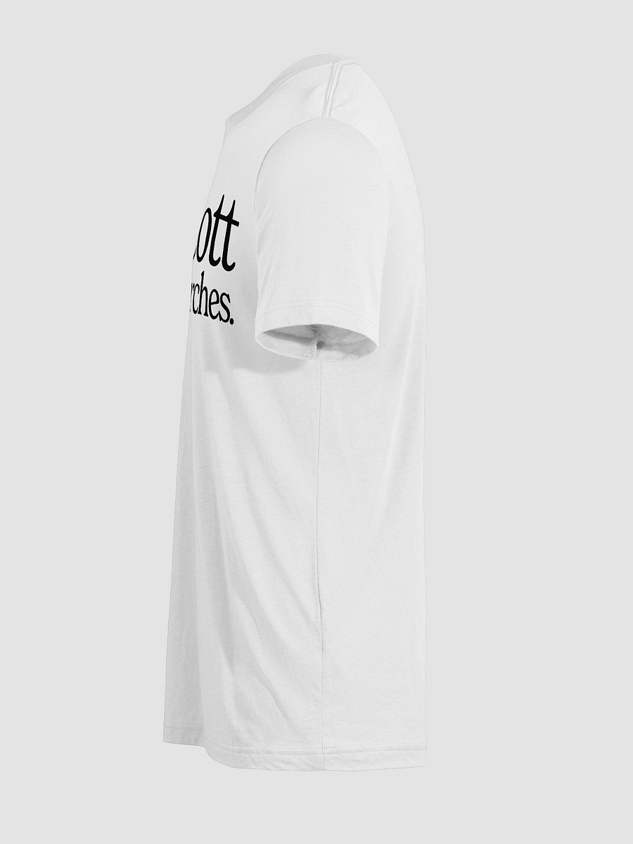 Boycott Megachurches Unisex T-Shirt (White) product image (4)