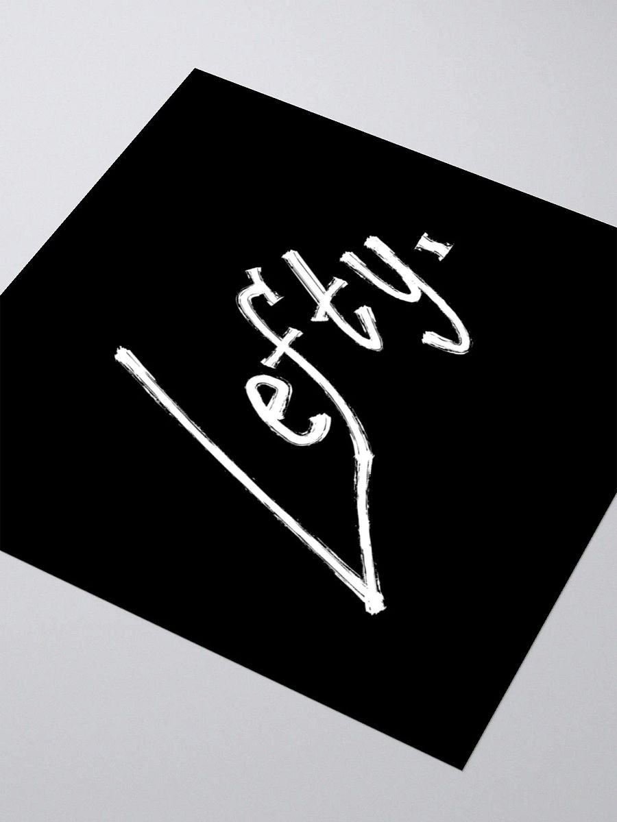 Lefty. "LOGO STICKER" product image (3)