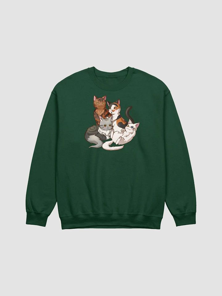 Four Cats Sweatshirt product image (6)