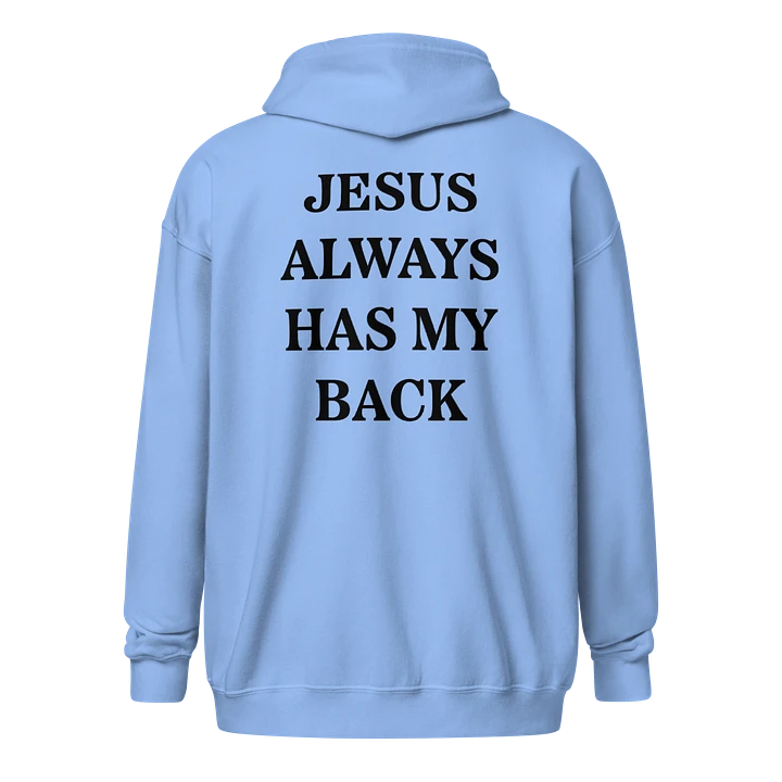 Jesus Always Has My Back - Zipper Hoodie product image (2)