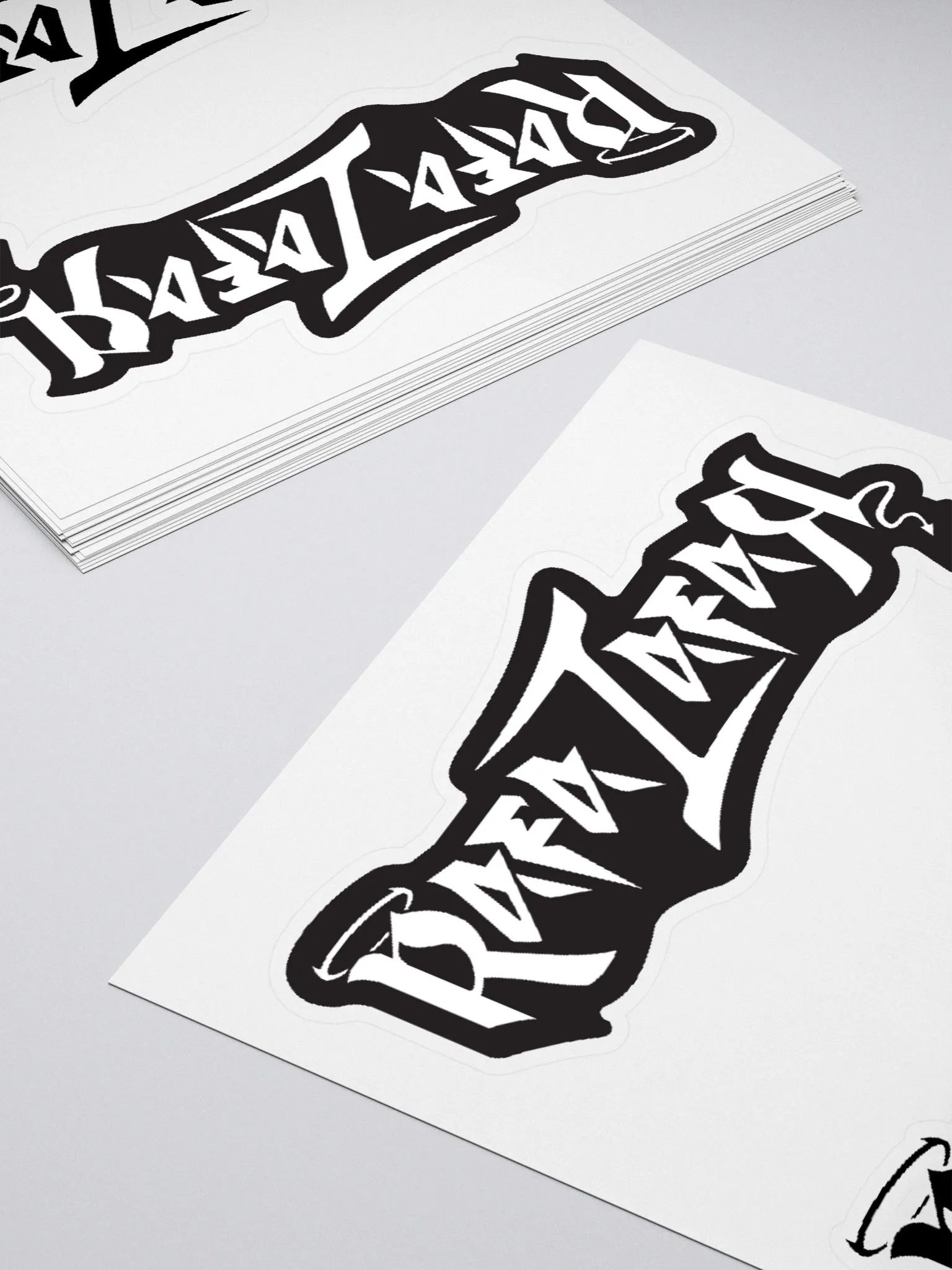 RafaZafar Logotext Stickers product image (4)