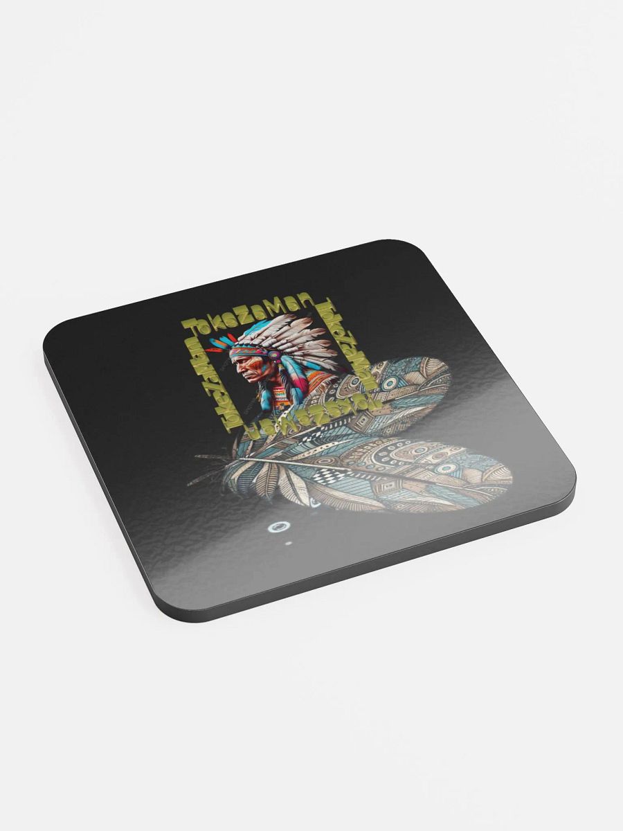 ZAman Glossed Cork Coaster product image (2)