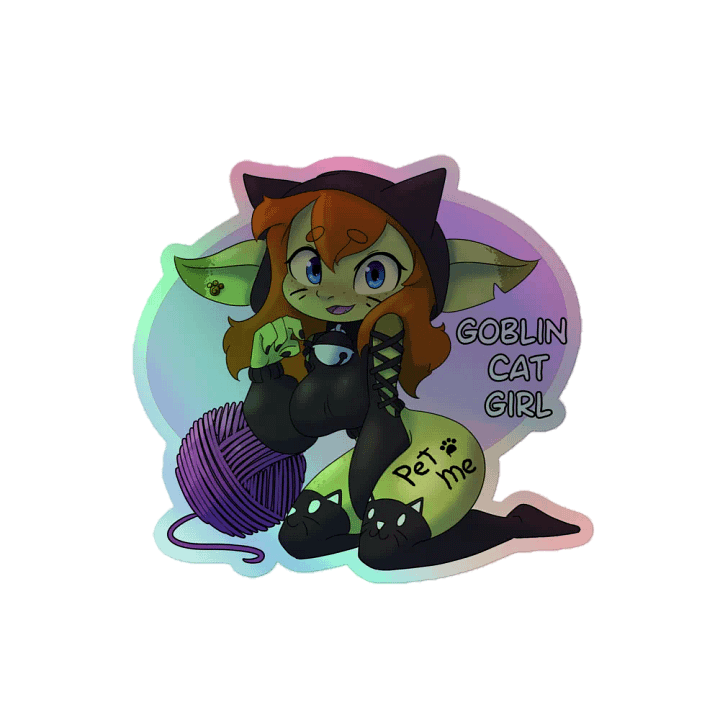 Goblin Cat girl sticker product image (2)