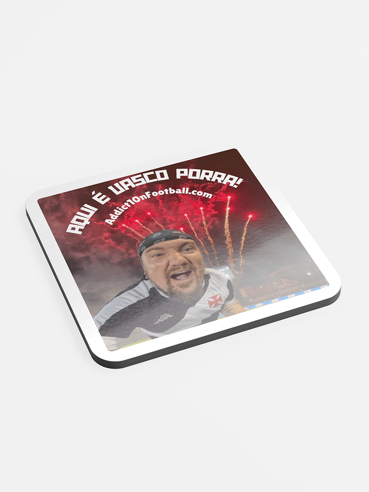 Aqui é Vasco, Porra! – Glossy Cork Coaster /Porta-Copo de Cortiça (EN/BR) product image (2)