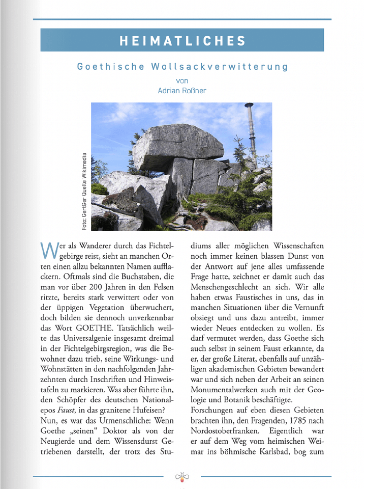 Johann Wolfgang von Goethe im Fichtelgebirge product image (1)