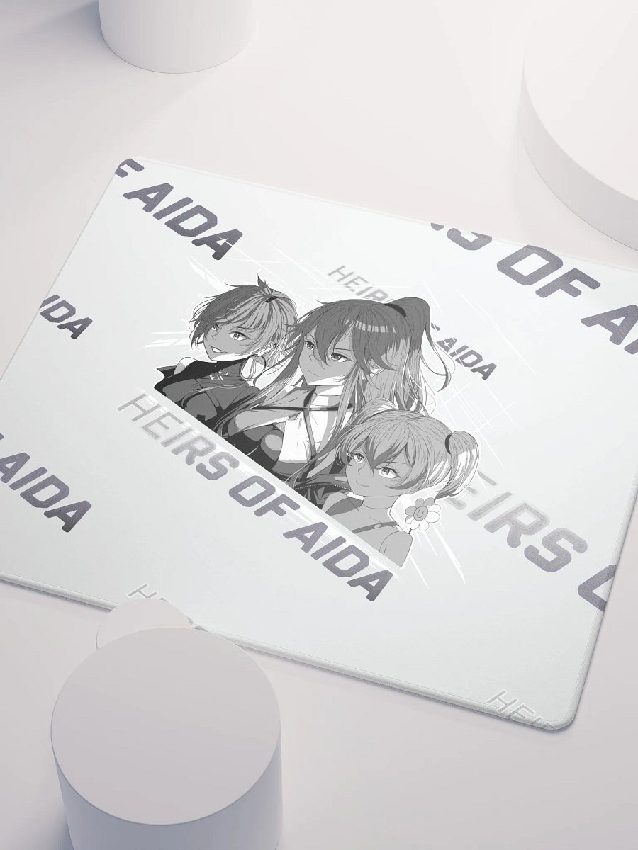 Mouse Pad - Heirs of Aida (Black and White) (Tower of Fantasy) product image (3)