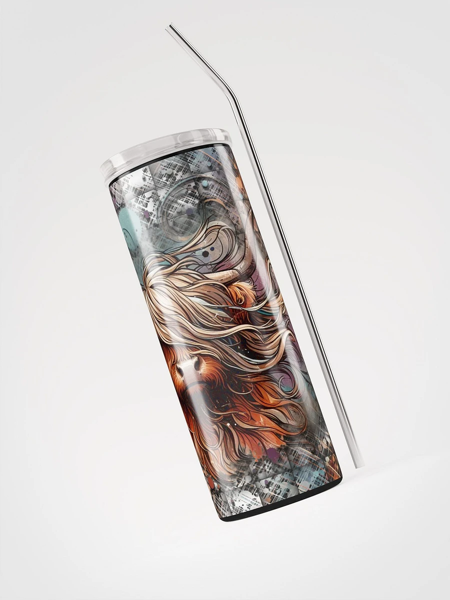 Mystic Highland Cow Stainless Steel Tumbler product image (3)