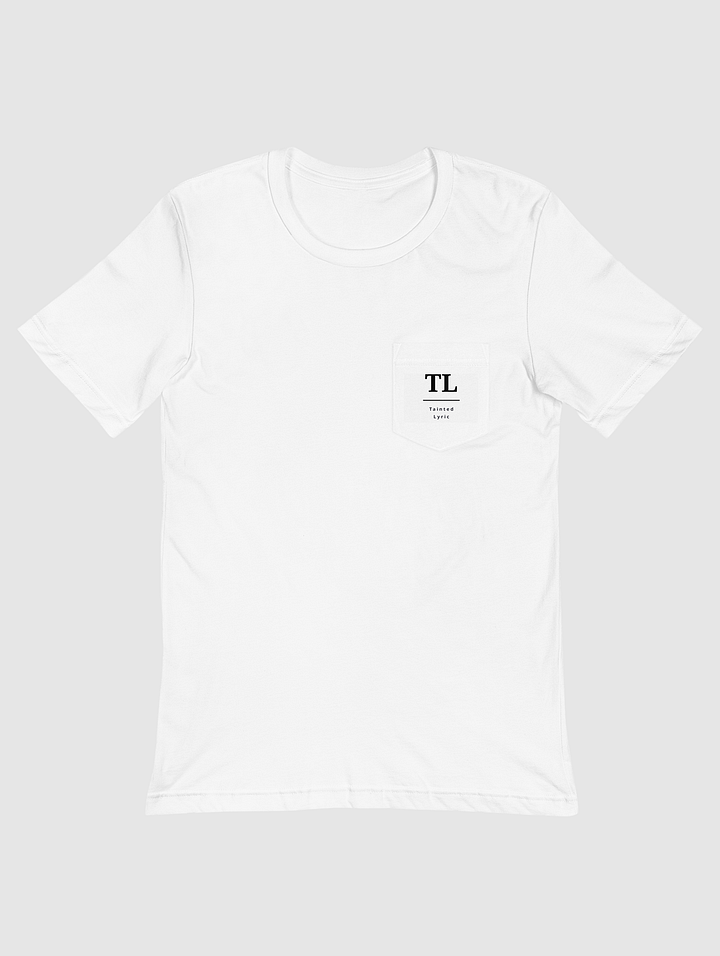 White Unisex Pocket Tee product image (1)