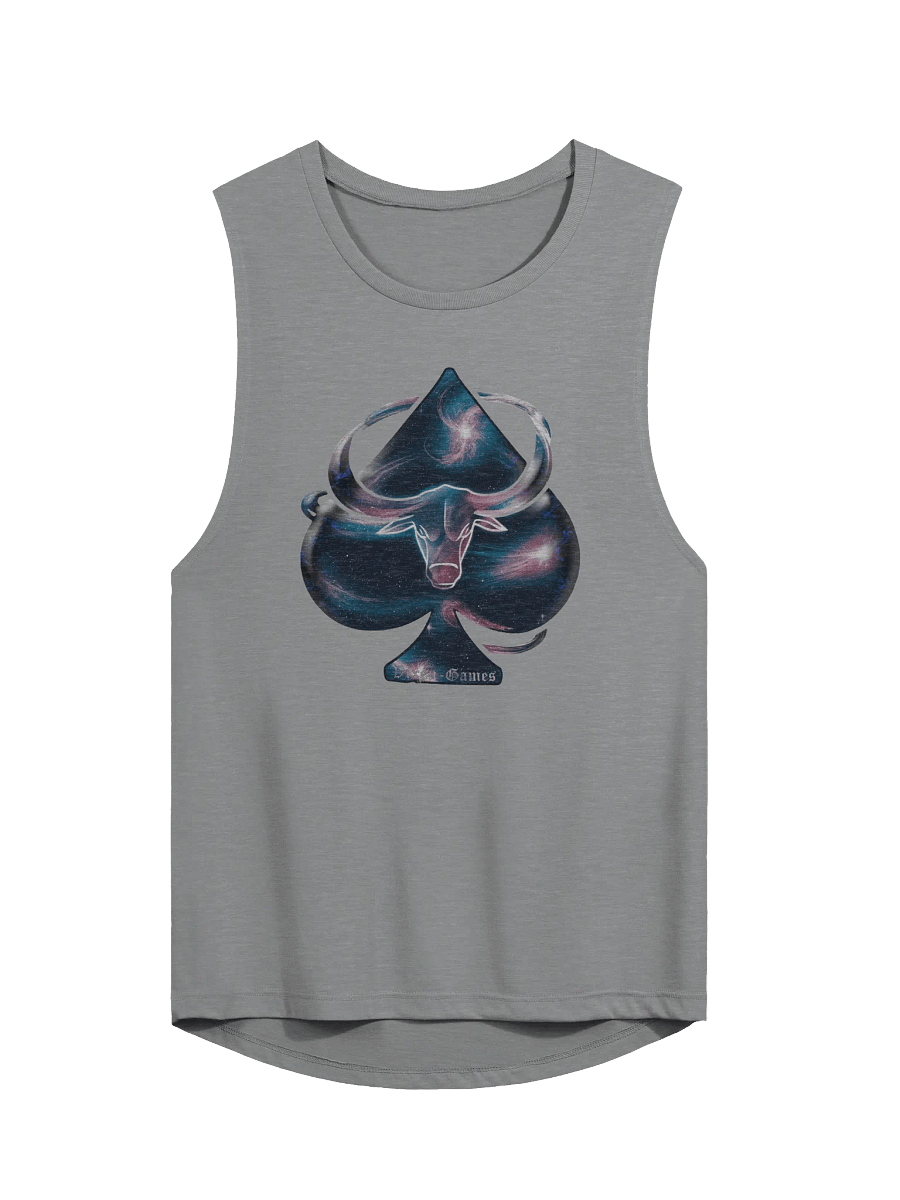 Cosmic Bull And Spade flowy muscle tank product image (3)