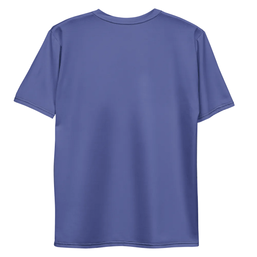 Plain Dark Purple True Summer Men's Crewneck Polyester Heavyweight Premium T-Shirt by Treasure Pie product image (10)