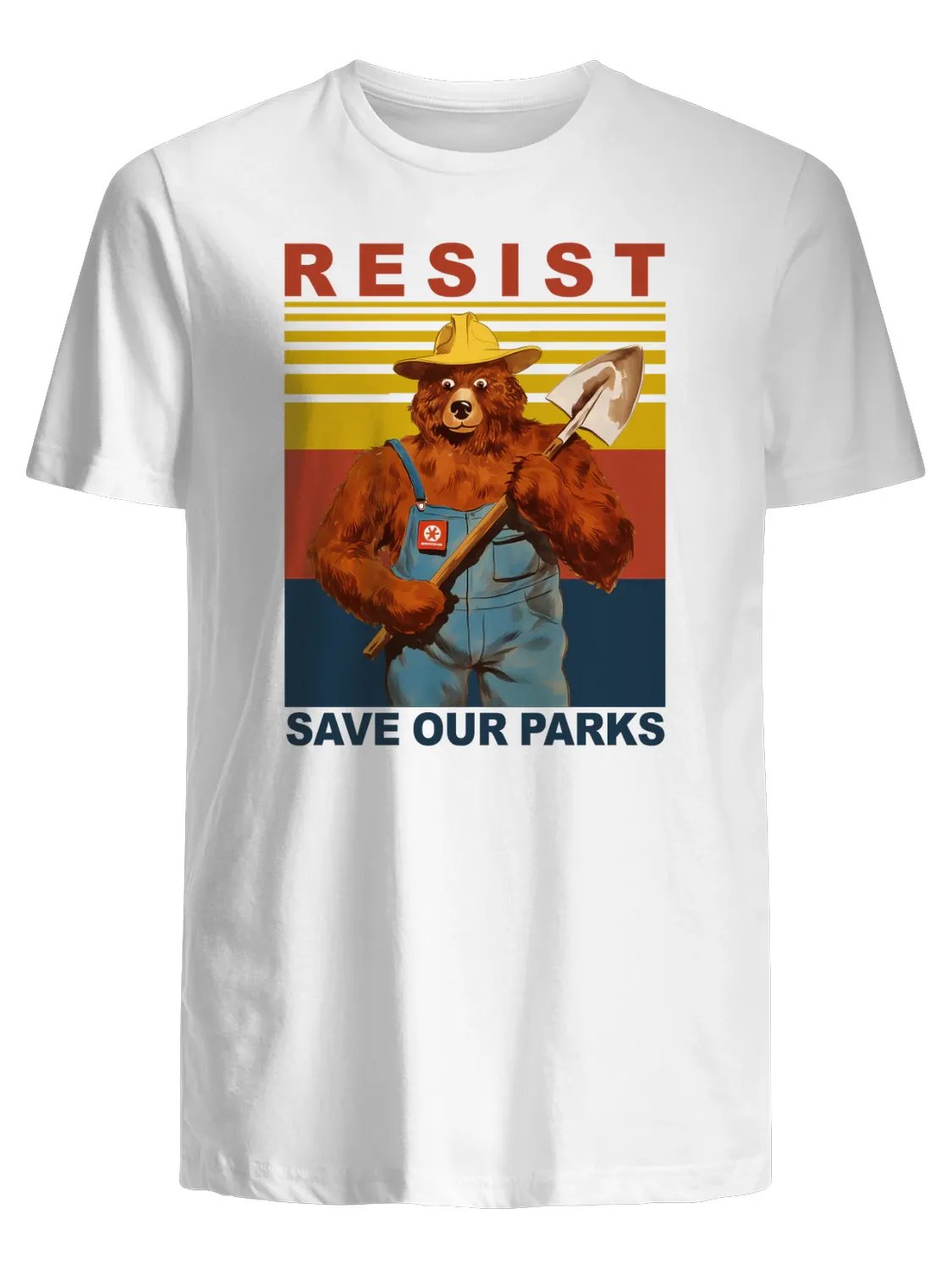 Save Our Parks Resist Bear T-Shirt product image (1)