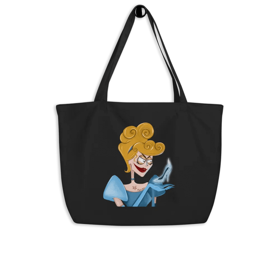 Sinisterella Graphic Printed Tote Bag product image (4)