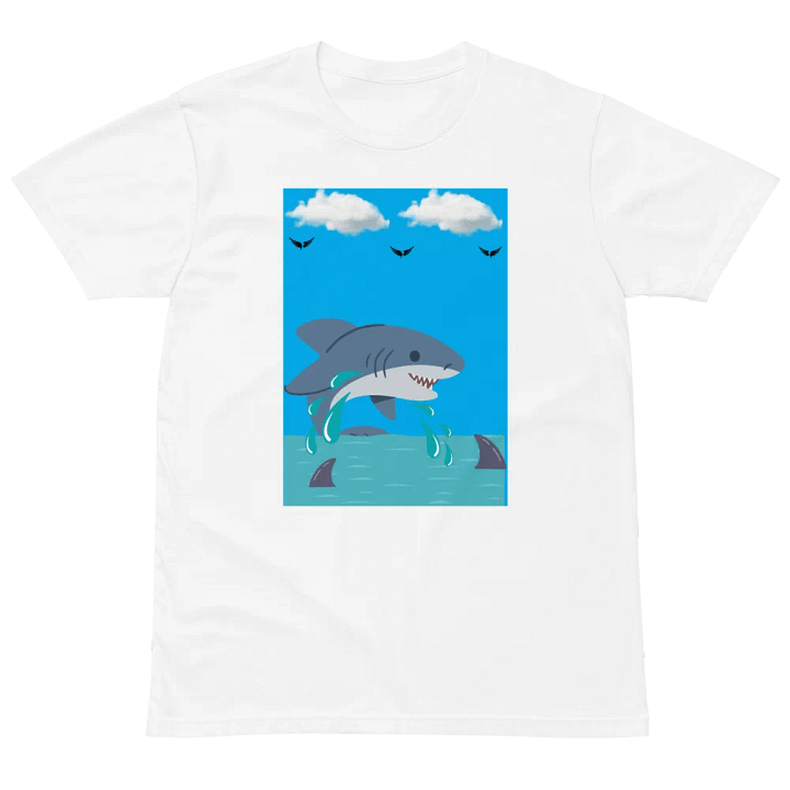 Splashy Shark Unisex Tee product image (2)