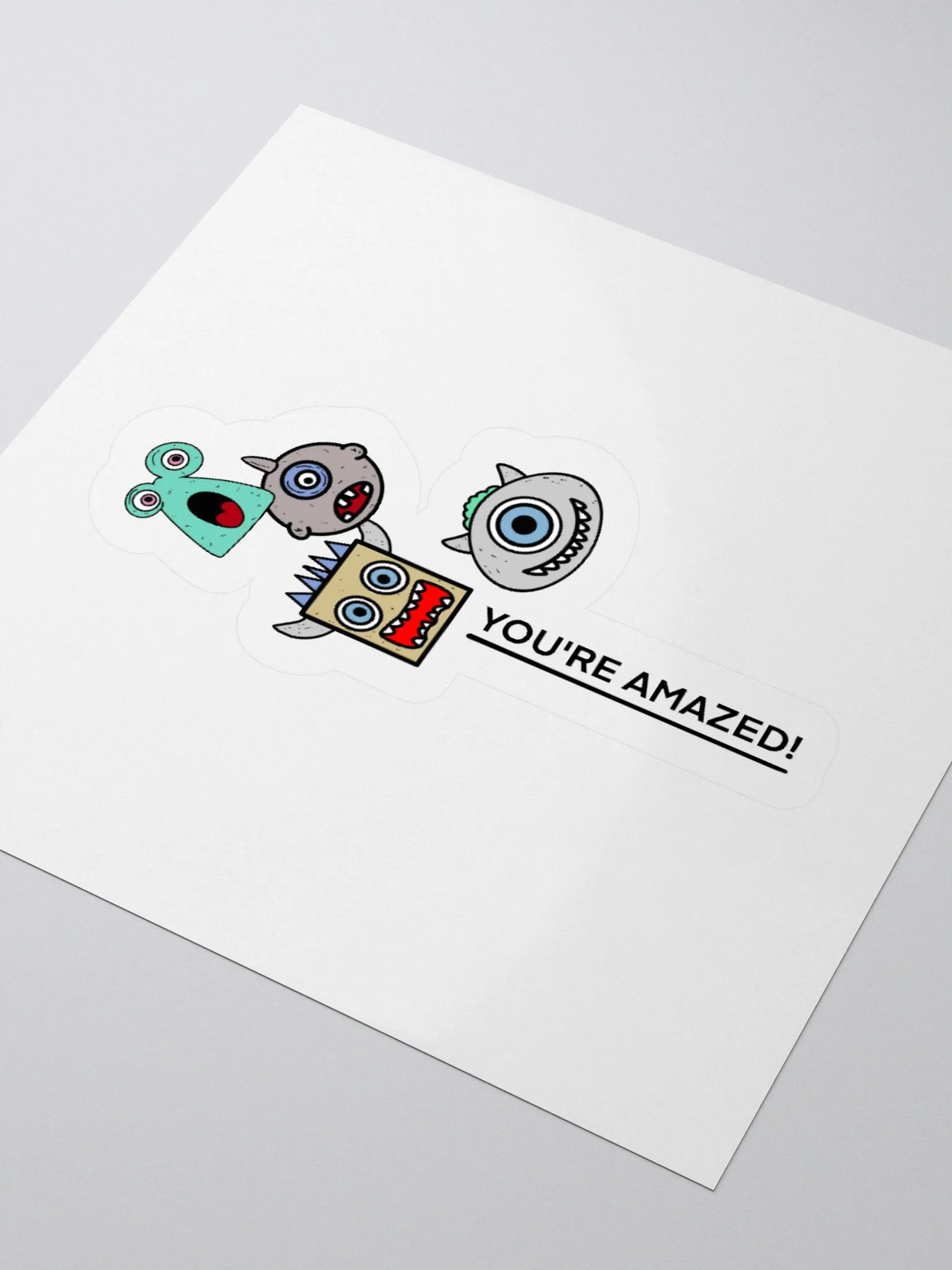 You're Amazed Vinyl Stickers product image (7)